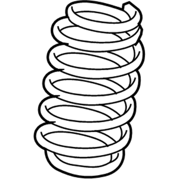 Mopar 5272736AD Front Coil Spring