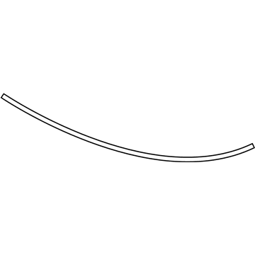 Mopar 5303622AB Molding-Hood