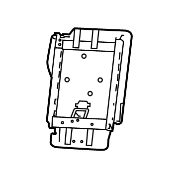 Mopar 68404592AA Frame - Rear Seat Back 40%