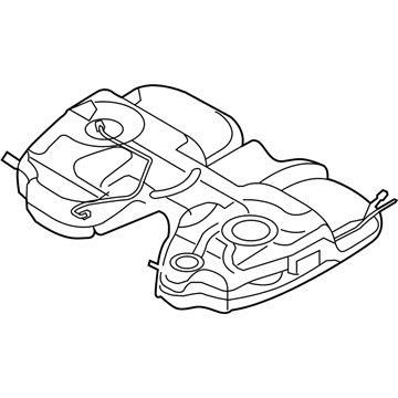 2006 Chrysler Pacifica Fuel Tank - 5101802AB