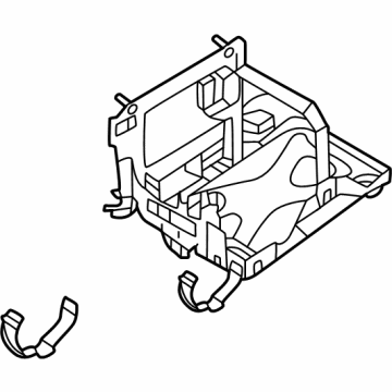 Dodge Hornet Battery Tray - 68616568AA