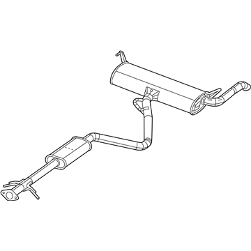 2016 Dodge Dart Tail Pipe - 5147271AD