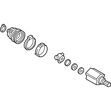 Mopar 68413632AA Shaft-Stub Shaft