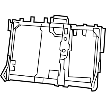 Mopar 68339477AB Frame - Rear Seat Back 60%