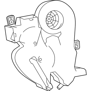 Mopar 68232704AB Housing-A/C And Heater Upper