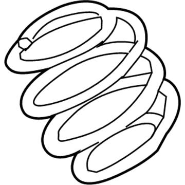 Mopar 5105002AC Front Coil Spring