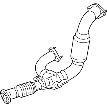 Ram Exhaust Pipe - 68190014AC