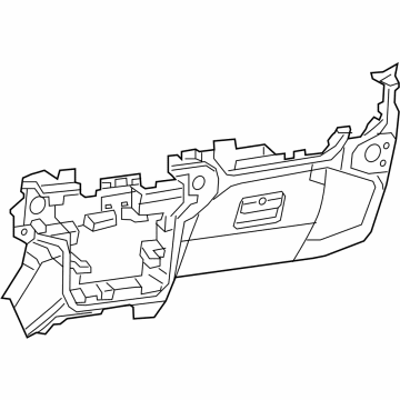 Mopar 6CA91TX7AH Panel-Instrument Lower