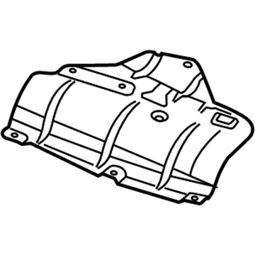 Mopar 4809421AE Shield-Heat