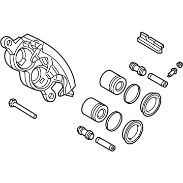 Mopar VK458283AA Brake Kit-Front Brake