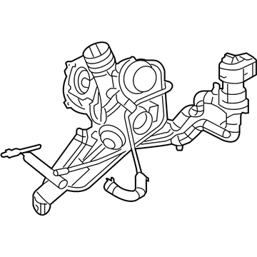 Mopar 5047003AB Pump-Auxiliary Coolant