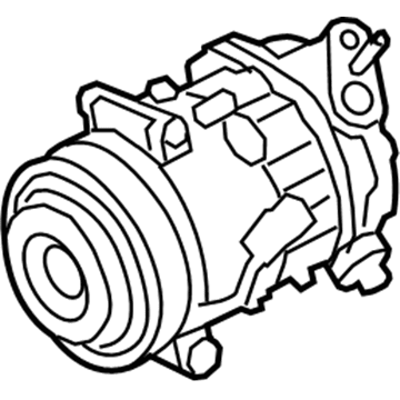 Jeep Cherokee A/C Compressor - 68103197AE