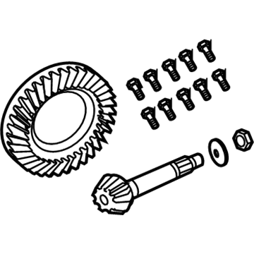 Mopar 5143420AA Gear Kit-Ring And PINION