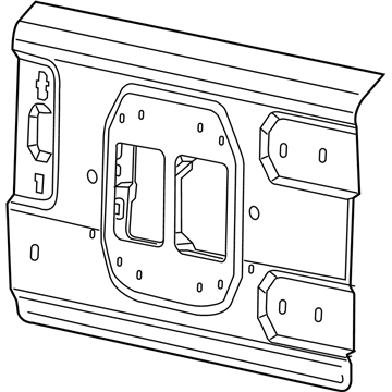 Mopar 68281561AJ Tailgate