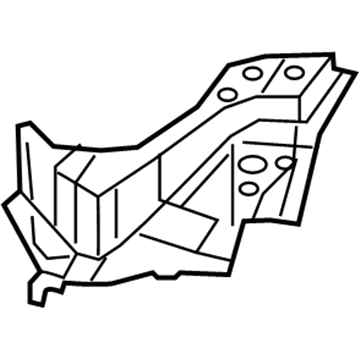 Mopar 68310365AA Bracket-Floor Pan