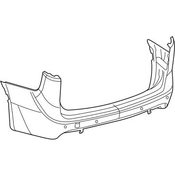 Chrysler Voyager Bumper - 68312626AE