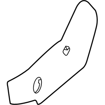 Mopar 5LJ26DX9AB Shield-Driver OUTBOARD