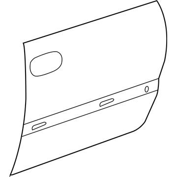 Mopar 4717805AB Door-Front Door Outer Repair