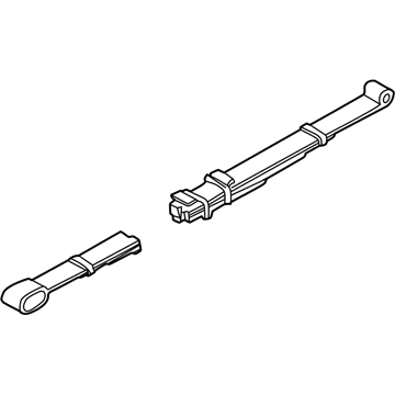 Mopar 5006466AB Rear Leaf Spring