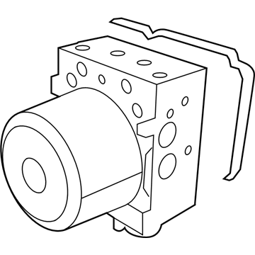 Mopar 68067457AA Abs Control Module