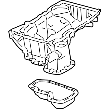 Mopar Oil Pan - 5184404AG