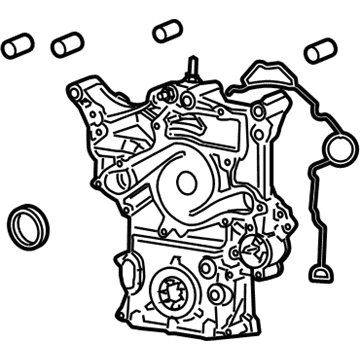 Jeep Timing Cover - 53022195AM