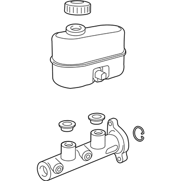 2019 Ram 3500 Brake Master Cylinder - 68433359AA