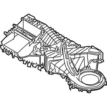 Mopar 5161059AA Housing-EVAPORATER Upper