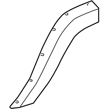 Mopar 5JX35TZZAF Flare-Rear Door