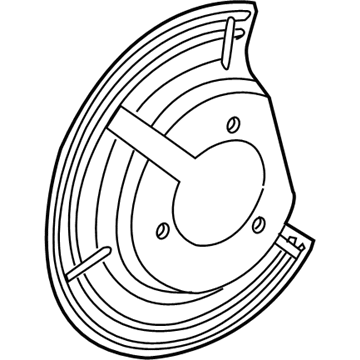 Mopar 52855011AD Shield-Splash