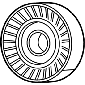 Ram 3500 A/C Idler Pulley - 5281677AA