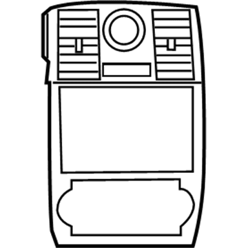 Mopar 1LC59DX9AA Bezel-Instrument Panel