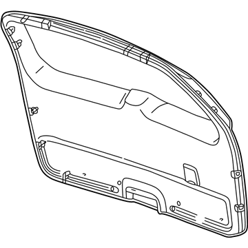 Mopar 5FS80XT5AI Panel-LIFTGATE