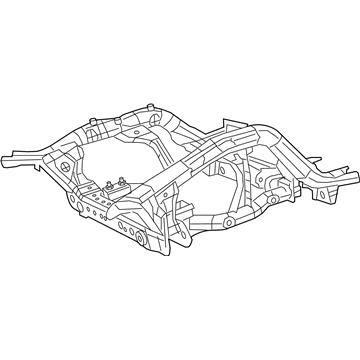 Jeep Grand Cherokee WK Front Cross-Member - 4877621AD