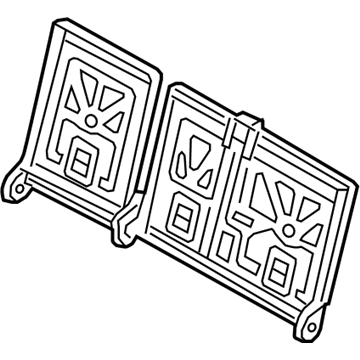 Mopar 4610252AL FRAME-REAR SUB-ASSEMBLY