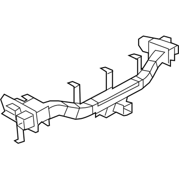 Mopar 55364674AC Beam-Rear Bumper