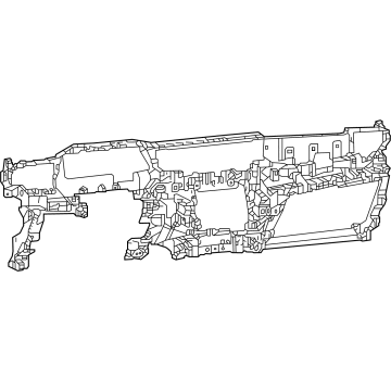 Mopar 68376610AF REINFORCE-INSTRUMENT PANEL