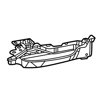 Mopar 68430465AB Bracket-Instrument Panel