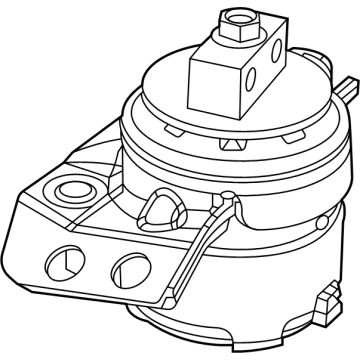 2024 Jeep Wrangler Engine Mount - 68483929AC