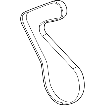 2022 Dodge Challenger Drive Belt - 53011324AA