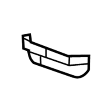 Mopar 68305244AA SPAT-Front FASCIA