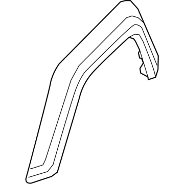 Mopar 6QB15TZZAD Molding-Wheel Opening Flare