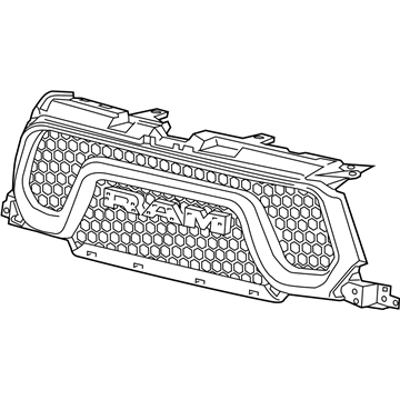 2022 Ram 1500 Grille - 68543860AA