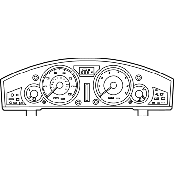 Mopar 68547918AA CLUSTER-INSTRUMENT PANEL