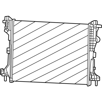 Jeep Compass Radiator - 68453305AB