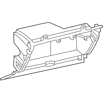 2023 Ram 1500 Glove Box - 6PM28TX7AH