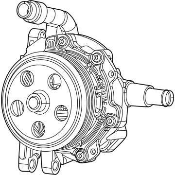 Jeep Grand Wagoneer L Water Pump - 68548612AB