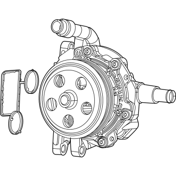 2022 Jeep Grand Wagoneer Water Pump - 68377365AE