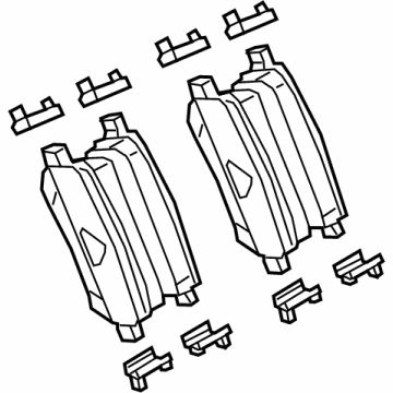 2023 Chrysler Pacifica Brake Pad - 68509087AA