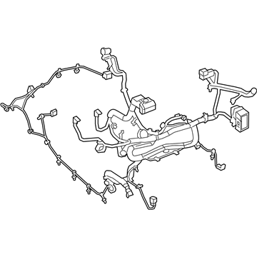 Mopar 68430579AD Wiring-Battery, Alternator, And St